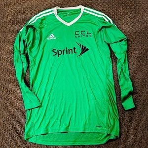 Adidas Green Goalkeeper Jersey